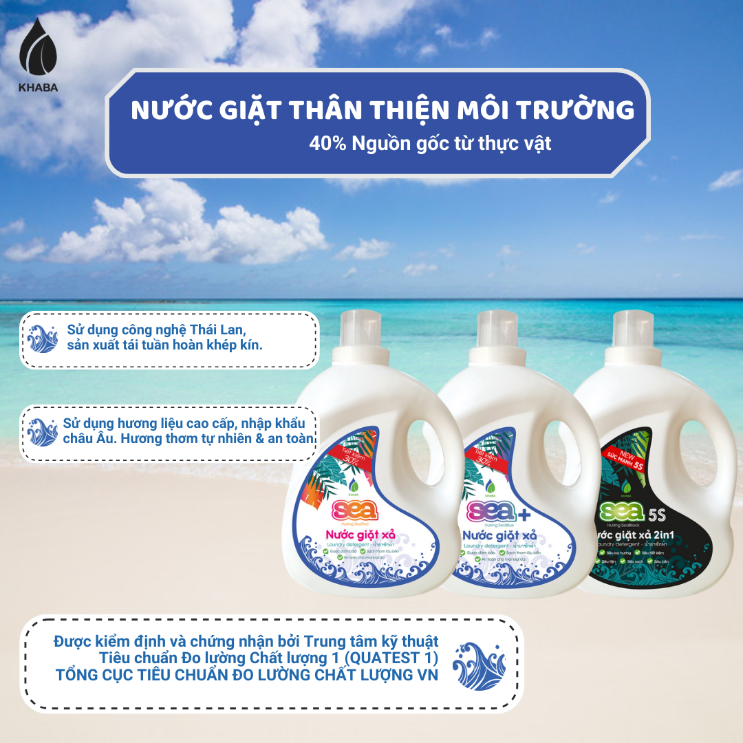 Nước giặt xả 2in1 SEABLACK